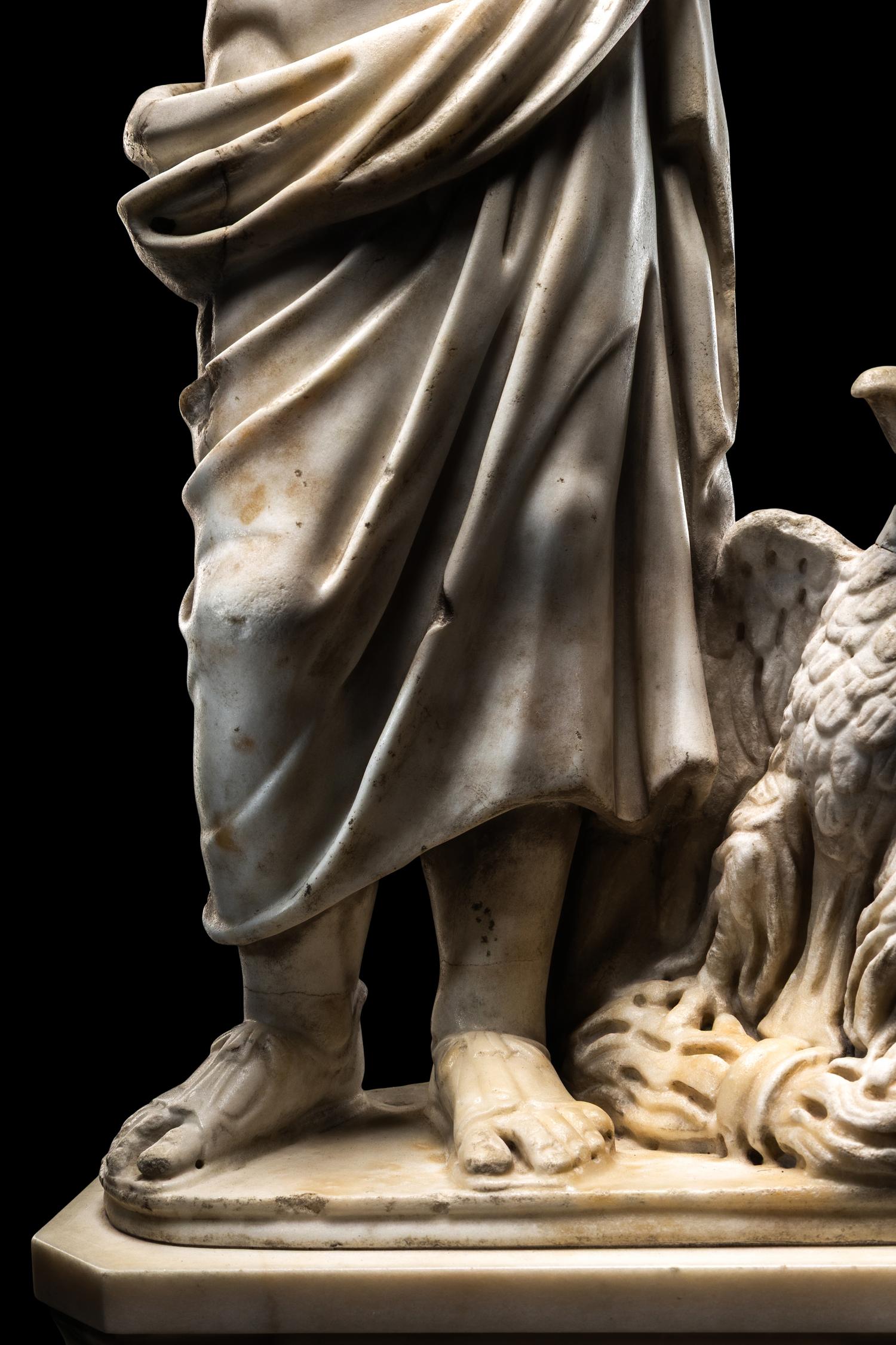 A Roman Marble Figure of Jupiter