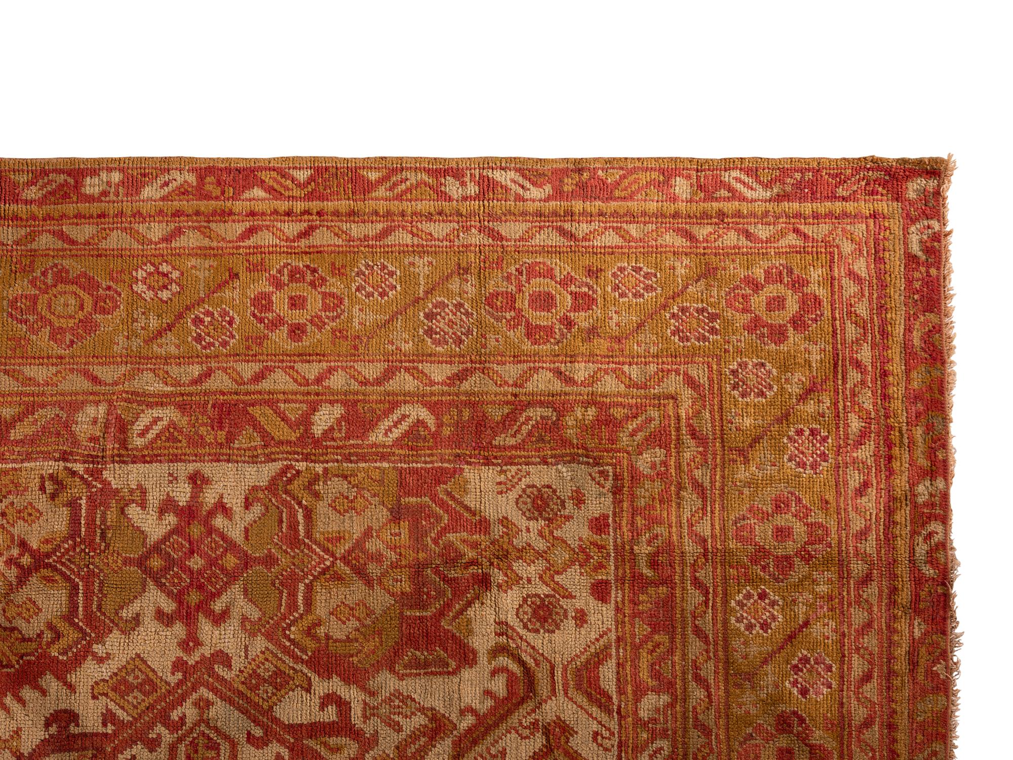 An Oushak Rug