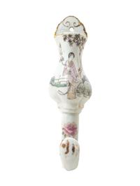 Four Chinese Qianjiang Enamel Porcelain Articles