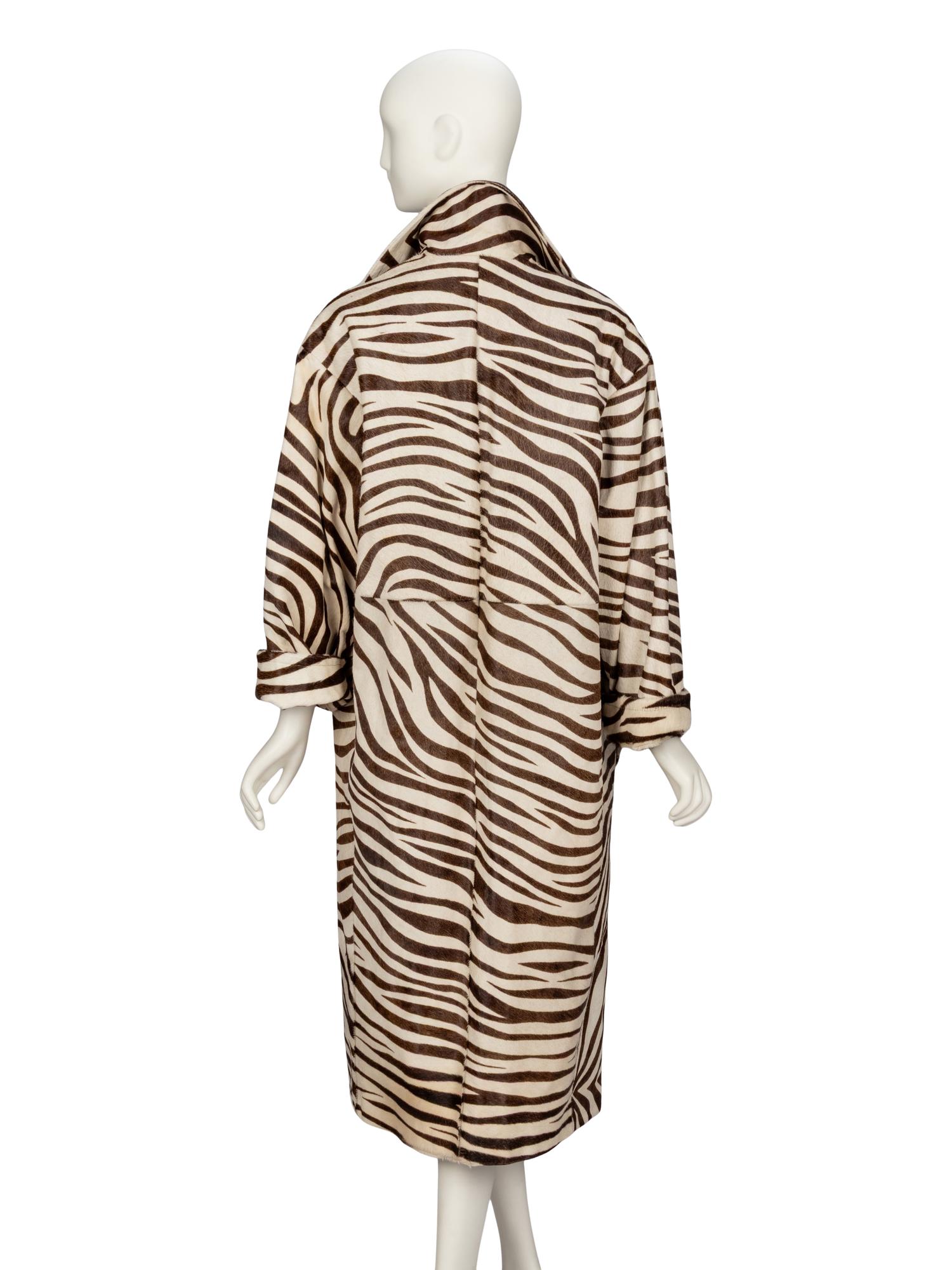 Gianfranco Ferré, Printed Fur Coat