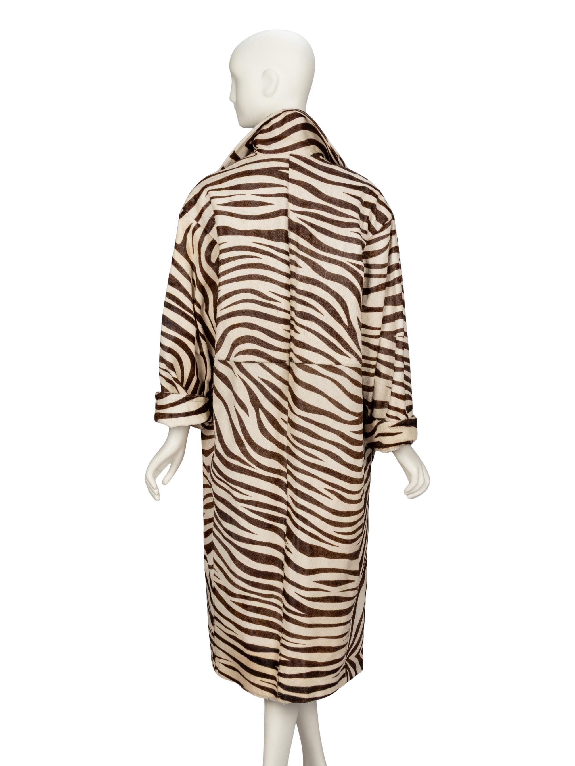 Gianfranco Ferré, Printed Fur Coat