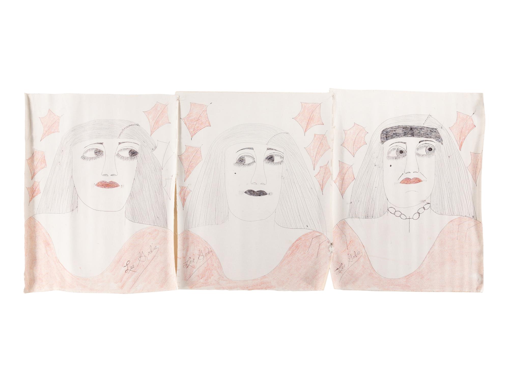 Untitled (3 Figures) (triptych)