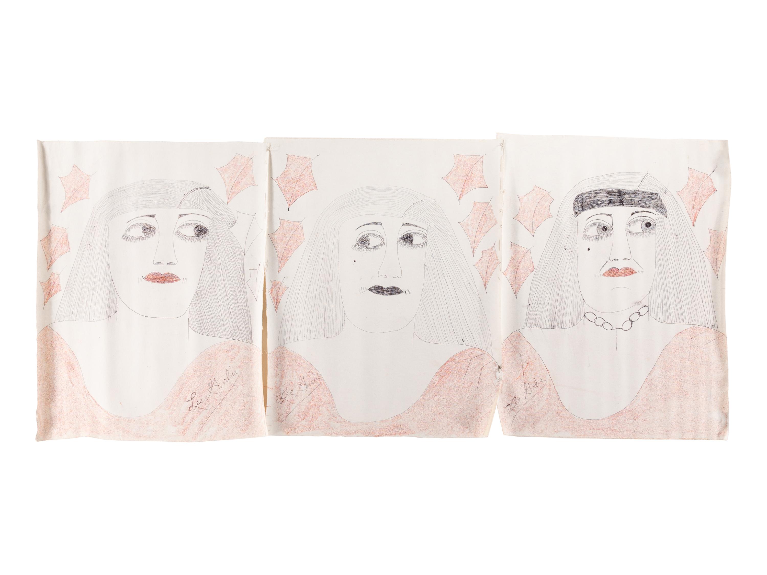 Untitled (3 Figures) (triptych)