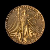 A United States 1925-S St. Gaudens $20 Gold Coin