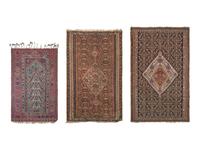 Three Persian Wool Rugs