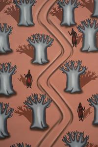 Crossing the Bandiagara Escarpment With Baobab Trees and Dogon Dancers