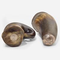A collection of five smoking and table articles 18th / 19th century