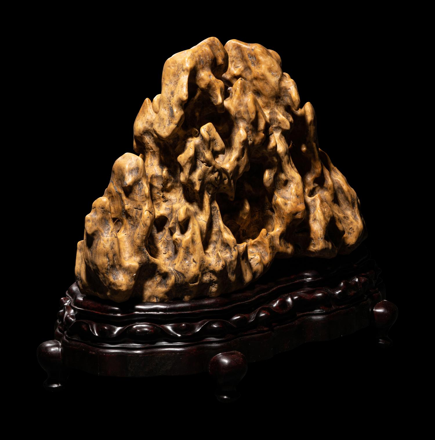 A Chinese Taihu Scholar's Rock