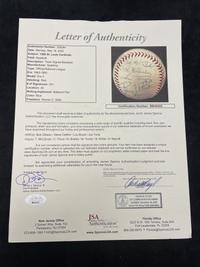 A 1969 St. Louis Cardinals Team Signed Autograph Baseball Including Multiple Hall of Famers (JSA Letter of Authenticity),