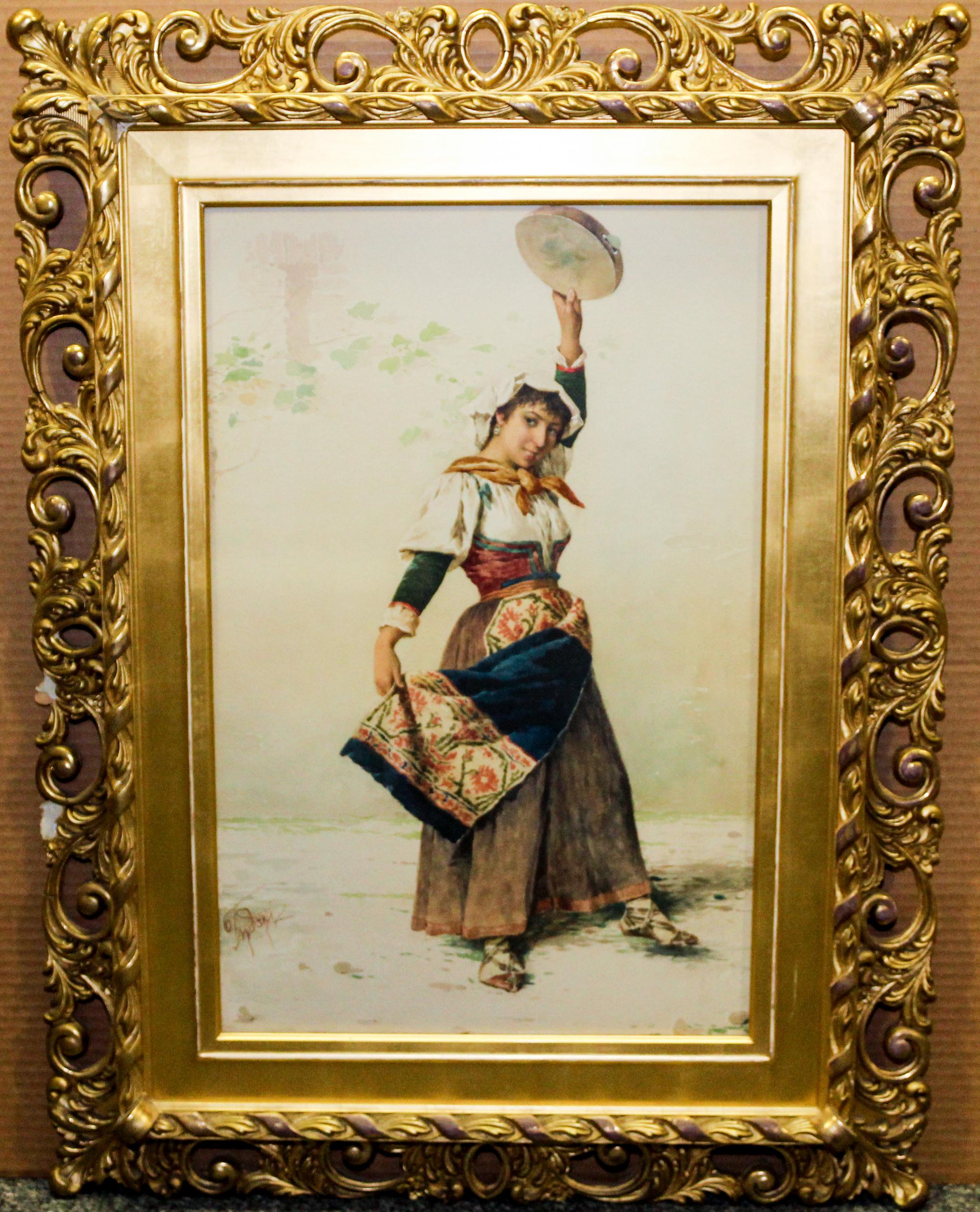 Filippo Indoni, (Italian, c. 1842-c. 1908), Lady