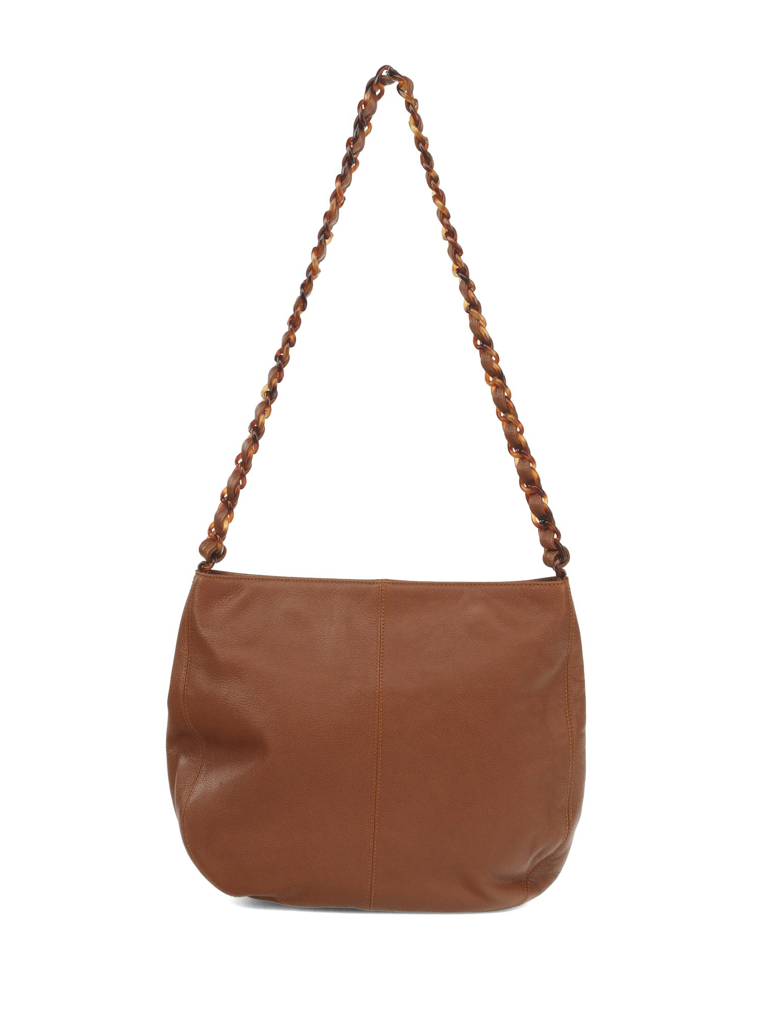 Chanel Crossbody Bag With Faux Tortoise Chain