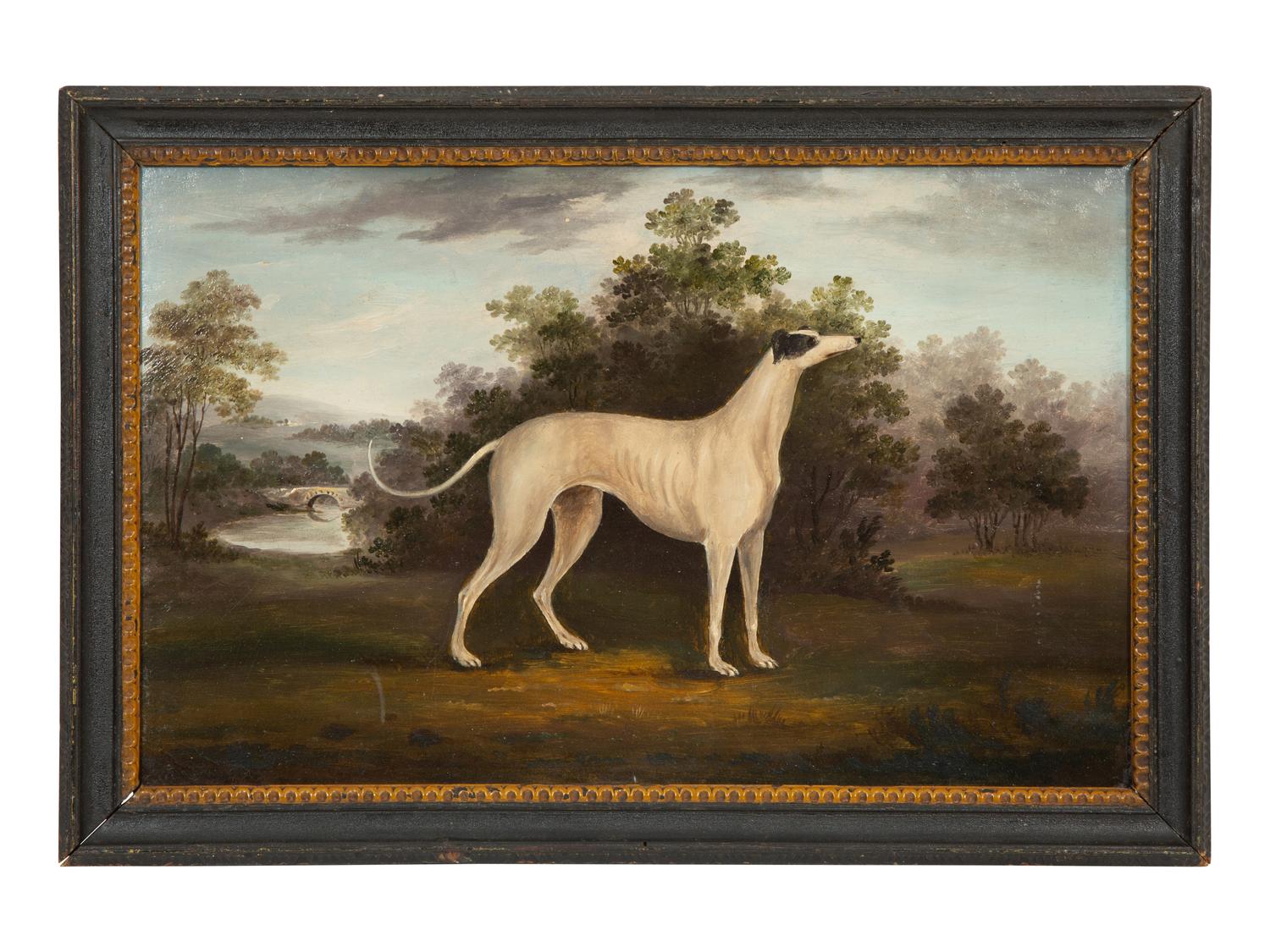 Greyhound in a Landscape