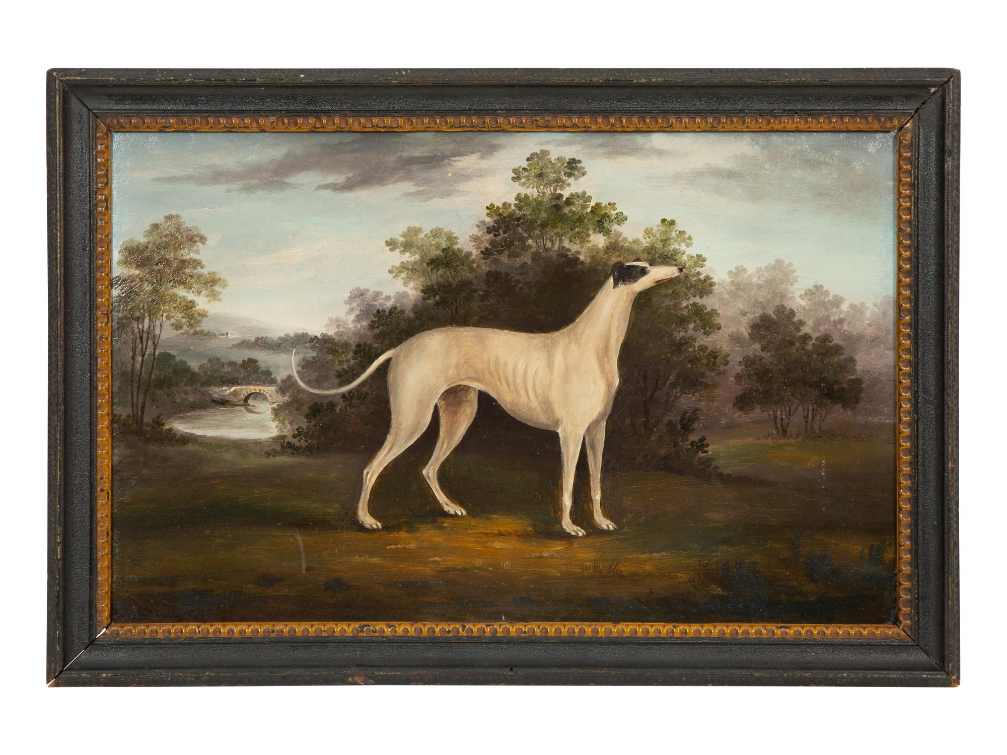 Greyhound in a Landscape