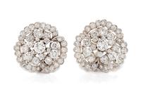 Diamond, Cultured Pearl and Onyx Convertible Earclips