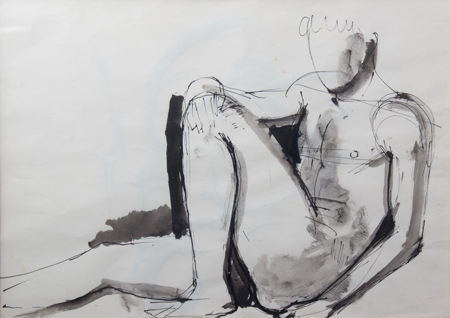 Kurt Craemer, (German, 1912-1961), A collection of four nude drawings.