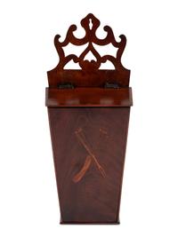 A Federal Mahogany Knife Box