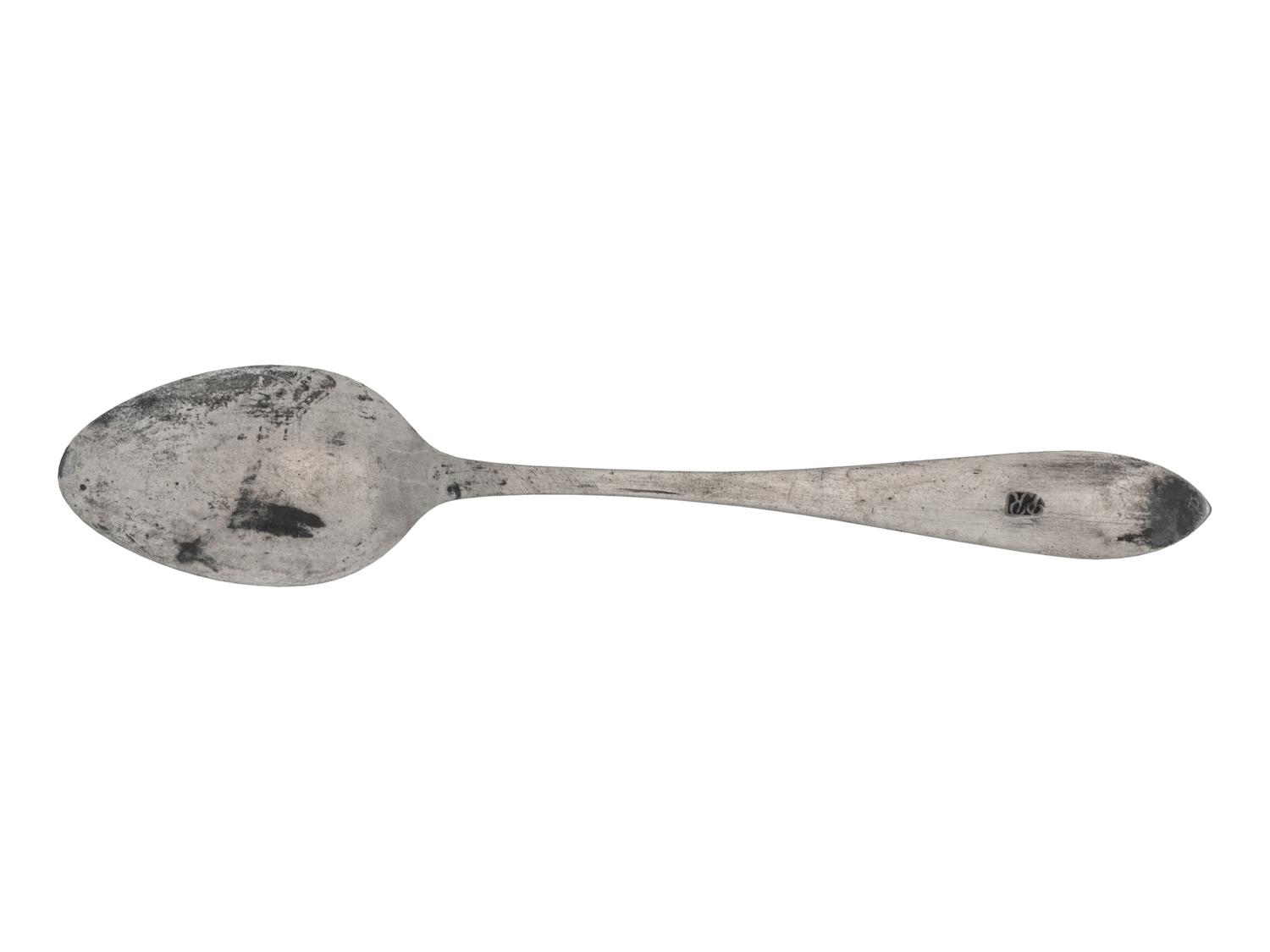 An American Silver Teaspoon