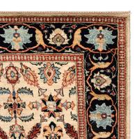 A Kirman Rug and Runner