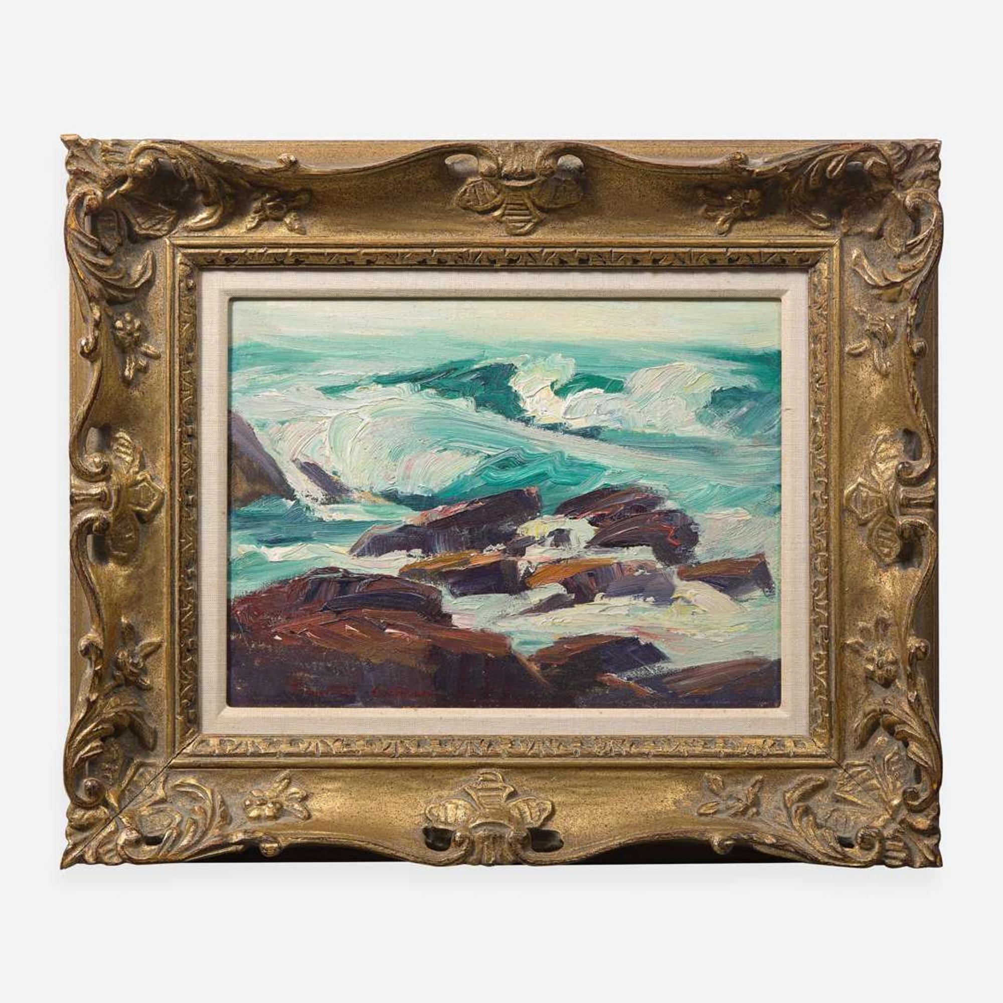 Constance Cochrane (American, 1888-1962) Jagged Coast