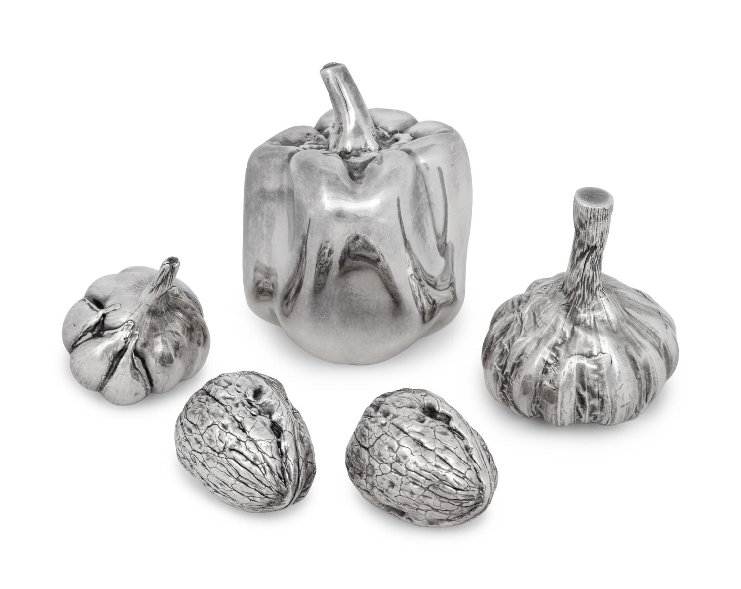 Five Silver Table Articles