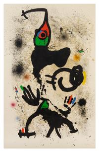 Joan Miro, (Spanish, 1893-1983), Le pêcheur d'éponges