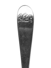 A George III Silver Condiment Spoon