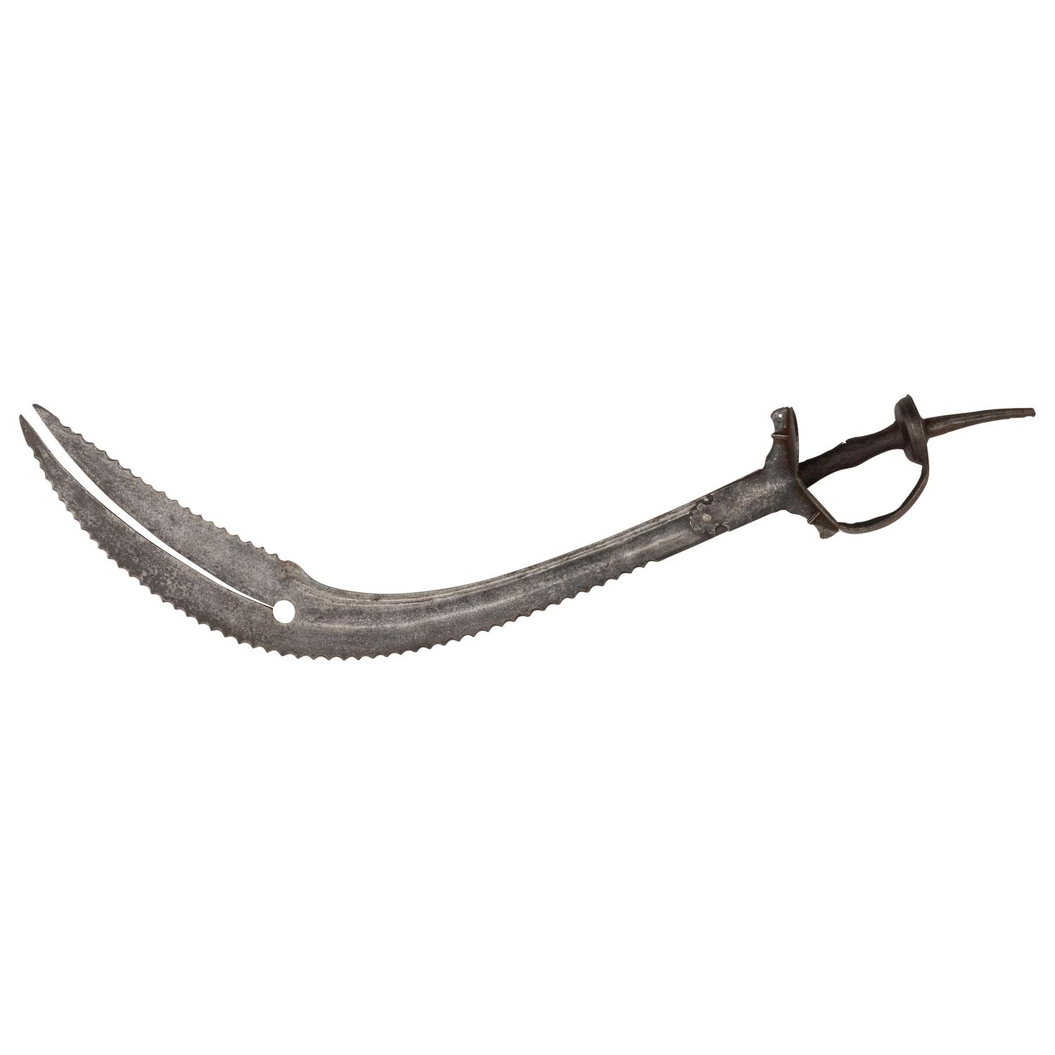 A Rare and Massive Indo-Persian Zulfiqar Tegha Sword