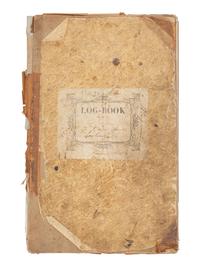 [MARITIME]. Log of the Barques Wavelet , Looling , and J.H. Wills documenting journeys in East Asia, ca 1862-1865. [ With: ] Notebook containing sea shanties and sketches of ships, ca 1862-63.