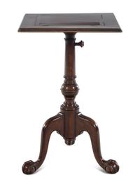 A Georgian Style Mahogany Lectern