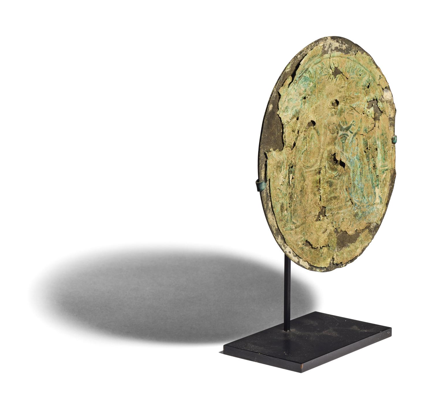 A Roman Bronze Mirror Depicting the Judgement of Paris