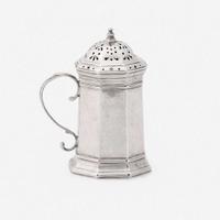 A silver dredger John Burt (1692-1745), Boston, MA, circa 1720