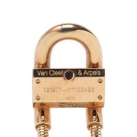 VAN CLEEF & ARPELS, YELLOW GOLD 'CADENAS' WATCH