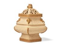A Wedgwood Parcel Gilt Earthenware Vase and Cover