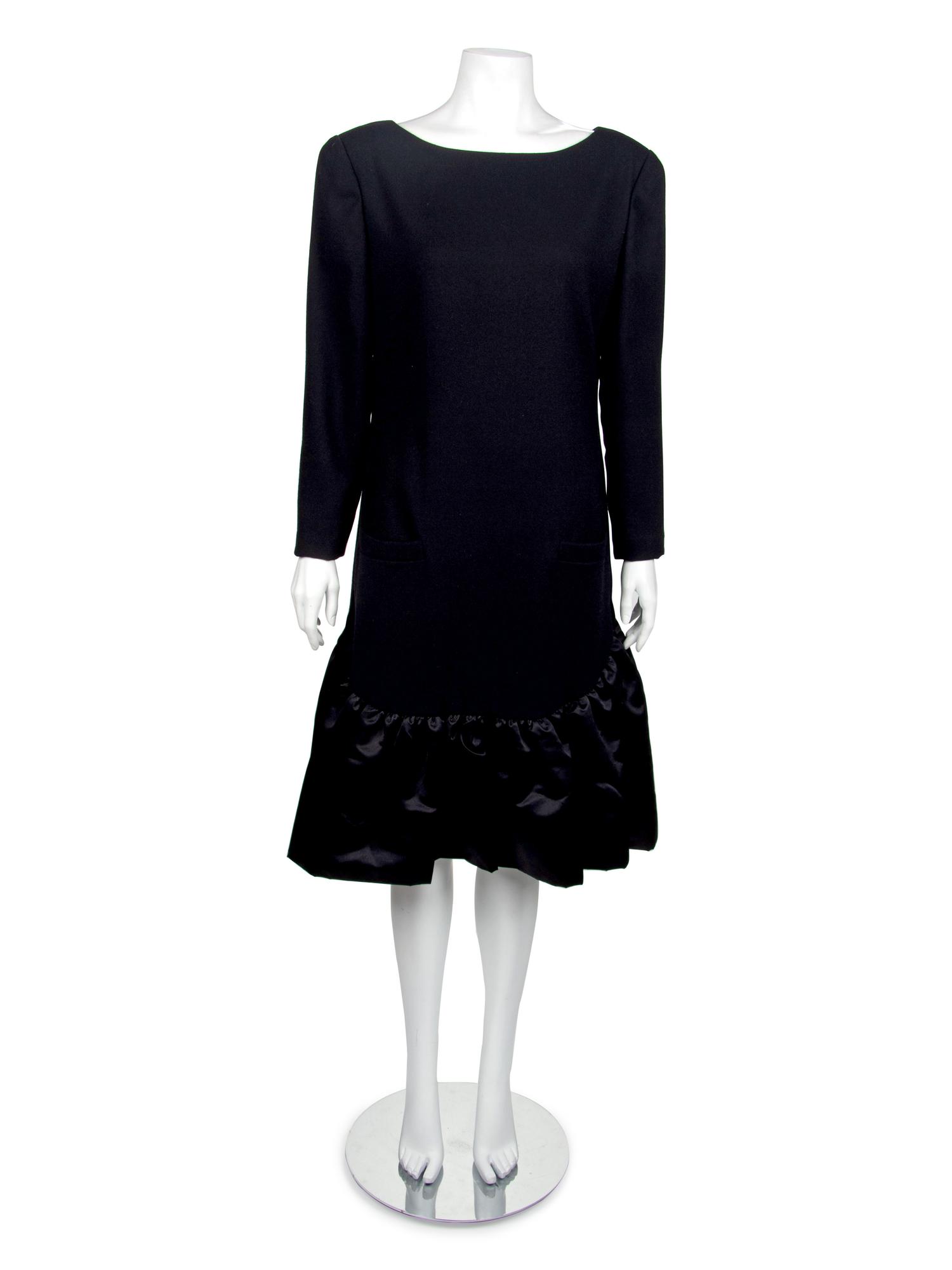 One Givenchy Cocktail Dress, One Bill Blass Cocktail Dress, and One Bill Blass Skirt Ensemble, 1970-80s — Sold to benefit the Art Acquisition Fund at the Indianapolis Museum of Art at Newfield.