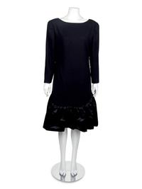 One Givenchy Cocktail Dress, One Bill Blass Cocktail Dress, and One Bill Blass Skirt Ensemble, 1970-80s — Sold to benefit the Art Acquisition Fund at the Indianapolis Museum of Art at Newfield.