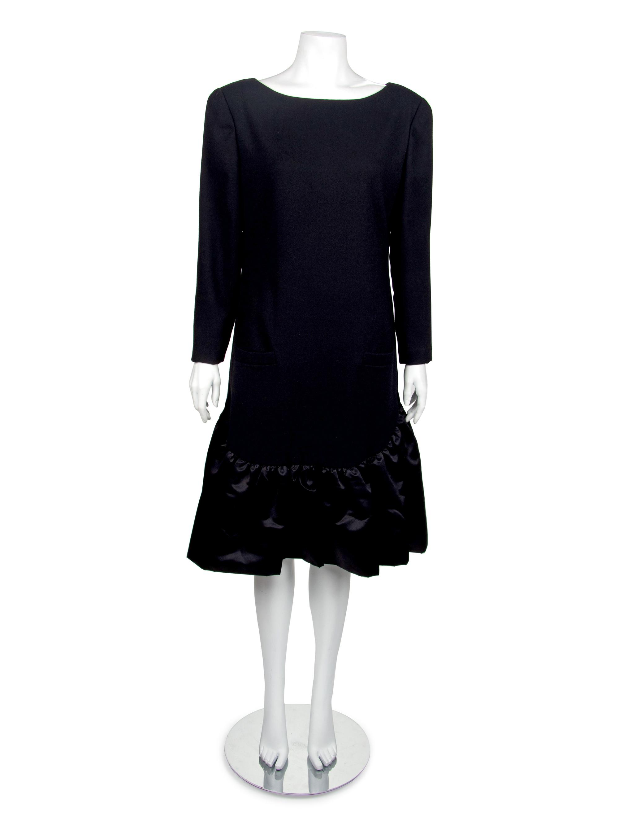 One Givenchy Cocktail Dress, One Bill Blass Cocktail Dress, and One Bill Blass Skirt Ensemble, 1970-80s — Sold to benefit the Art Acquisition Fund at the Indianapolis Museum of Art at Newfield.