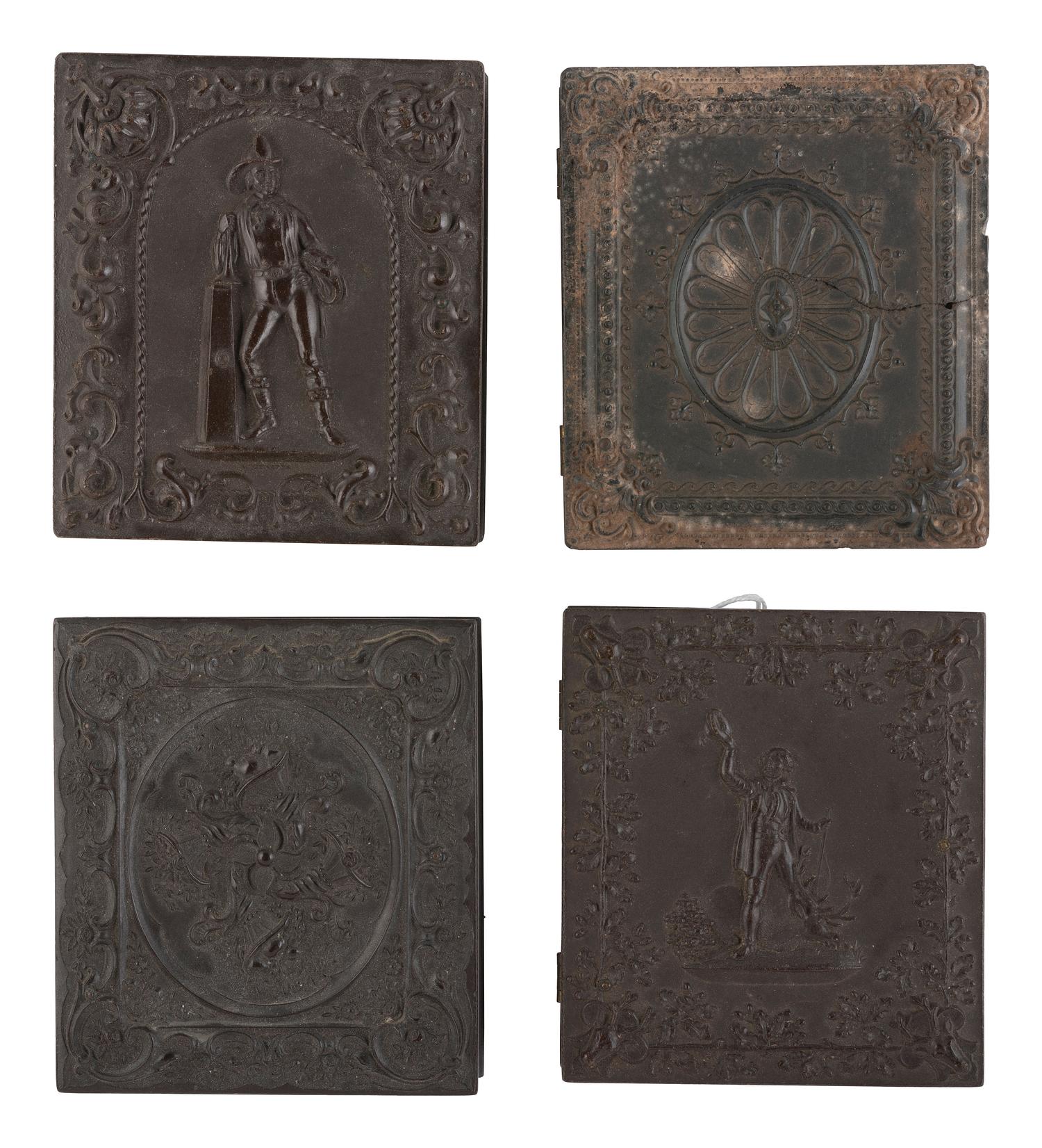 [EARLY PHOTOGRAPHY]. Assorted images, some in Union cases, incl. a remarkable pair of ambrotypes.