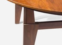 American Modern, Custom Height-Adjustable Walnut Table