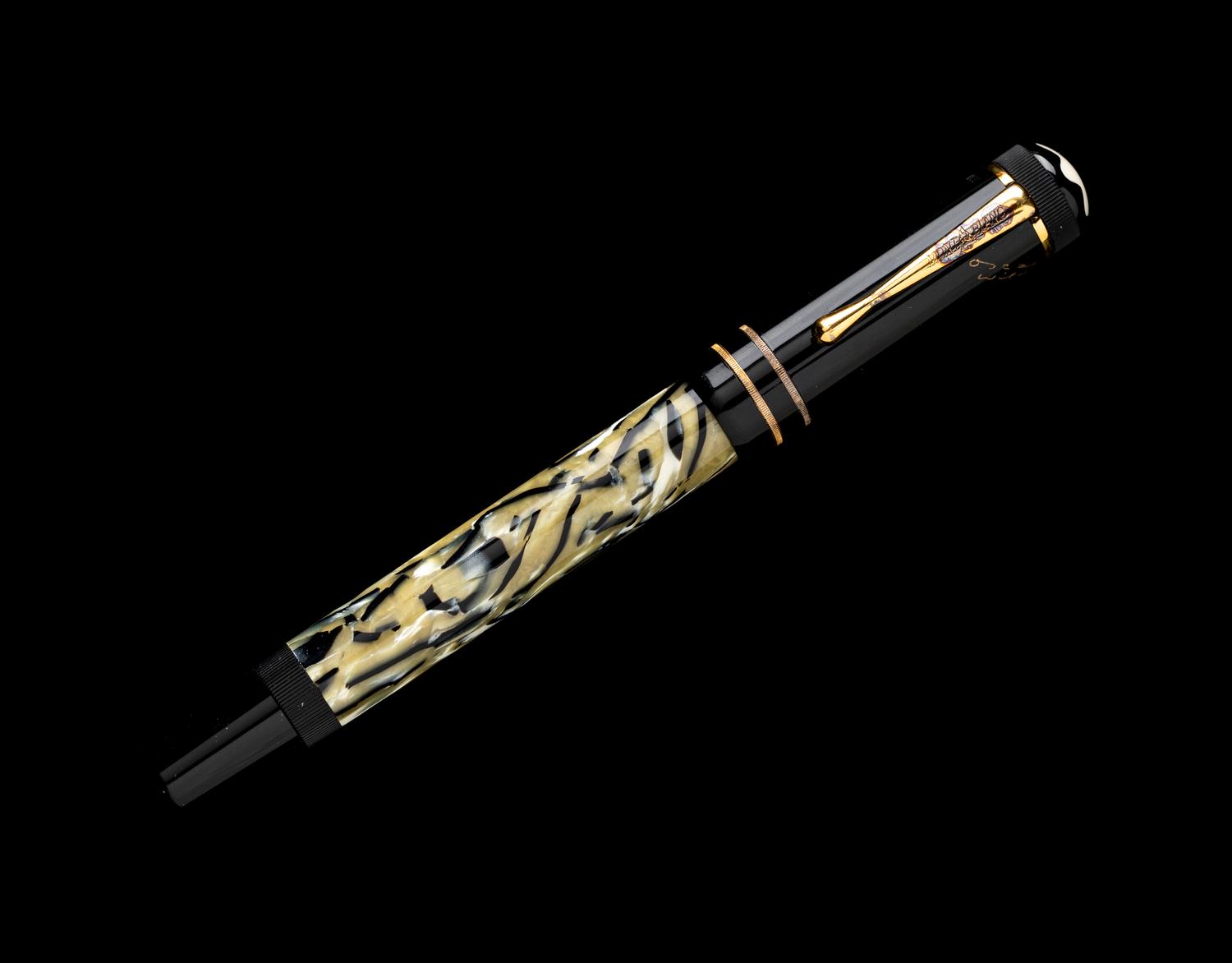 A Montblanc Oscar Wilde Limited Edition Fountain Pen