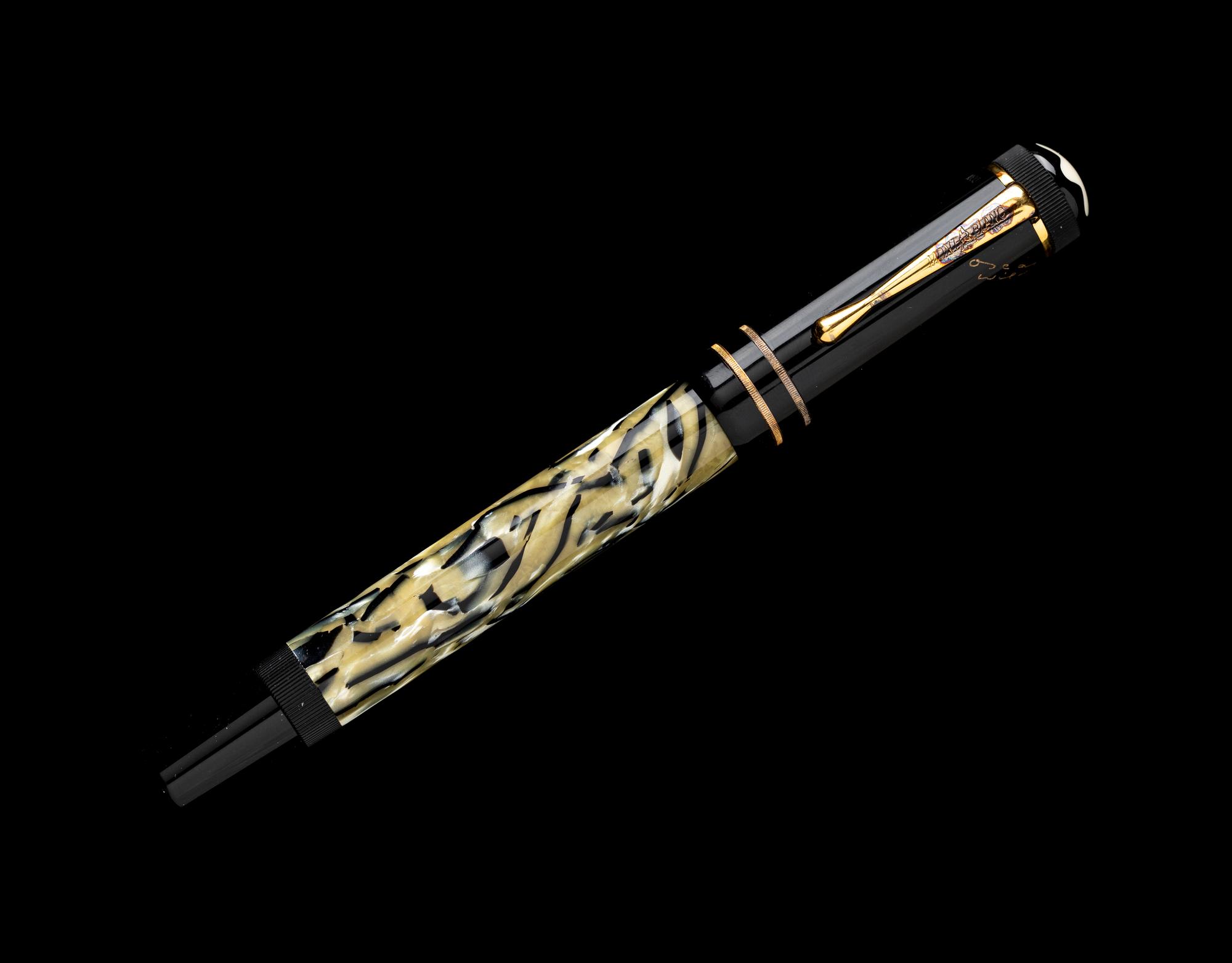 A Montblanc Oscar Wilde Limited Edition Fountain Pen