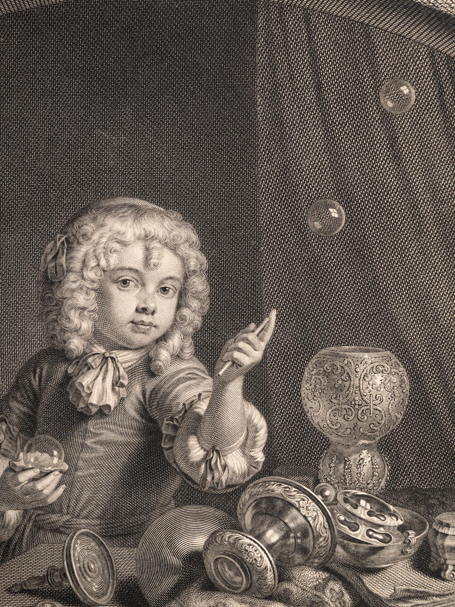 A group of seven European prints