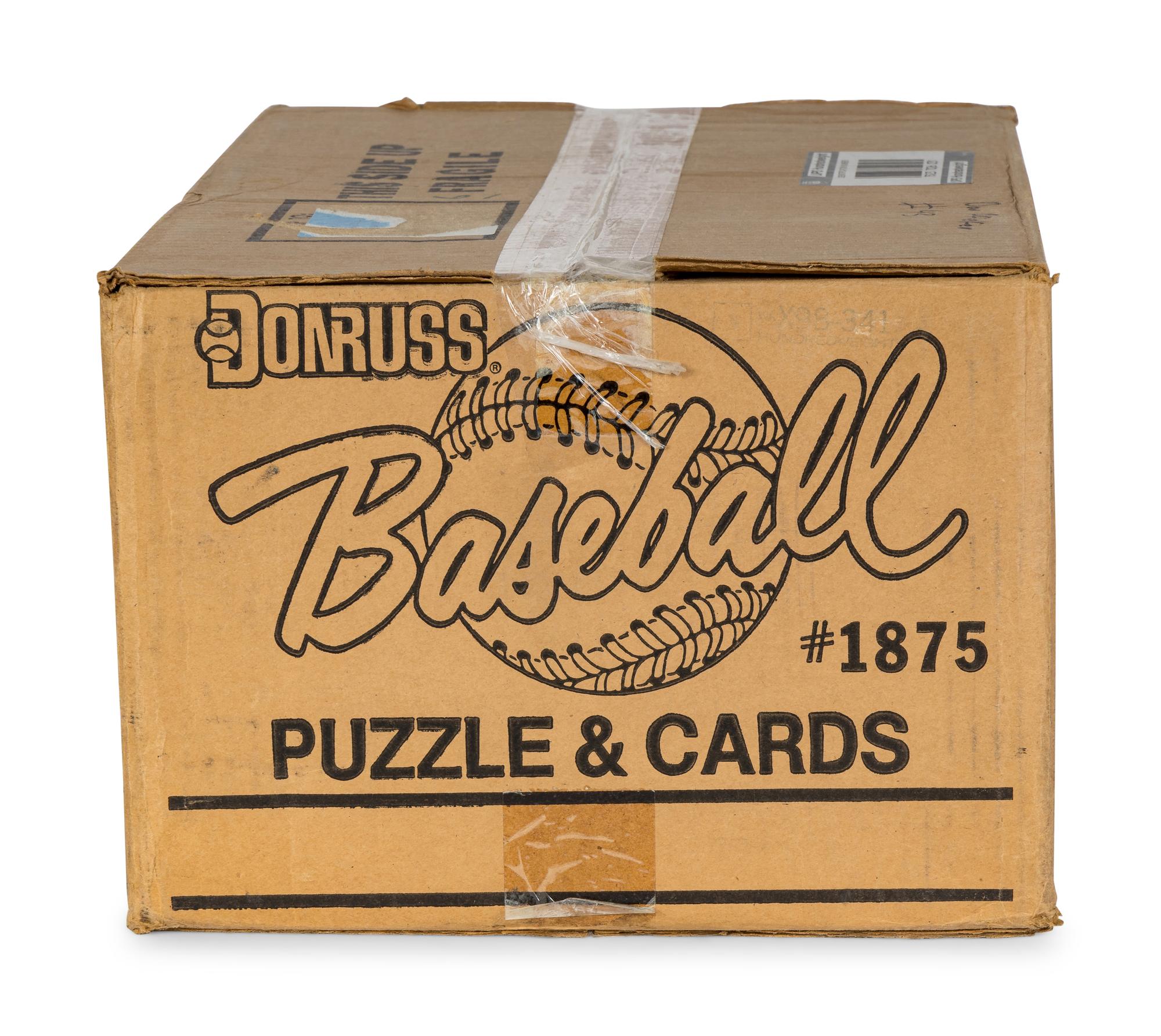A Factory Case of 1987 Donruss Baseball Card Complete Sets (15 Total Sets)