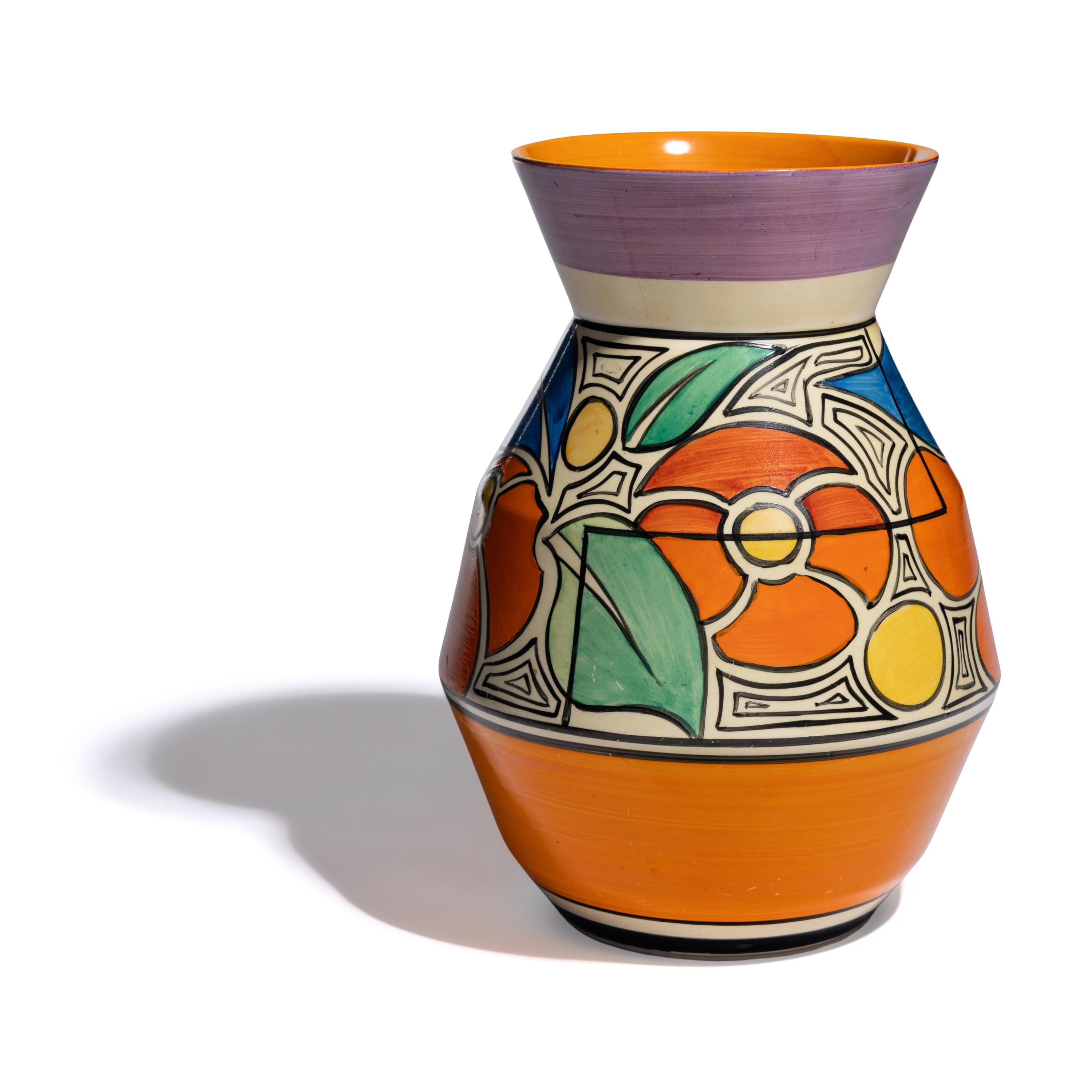 Clarice Cliff (English, 1899-1972) — Propeller Vase, 1931