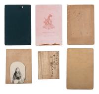 [EARLY PHOTOGRAPHY]. A group of photographic portraits of East and South Asian subjects.