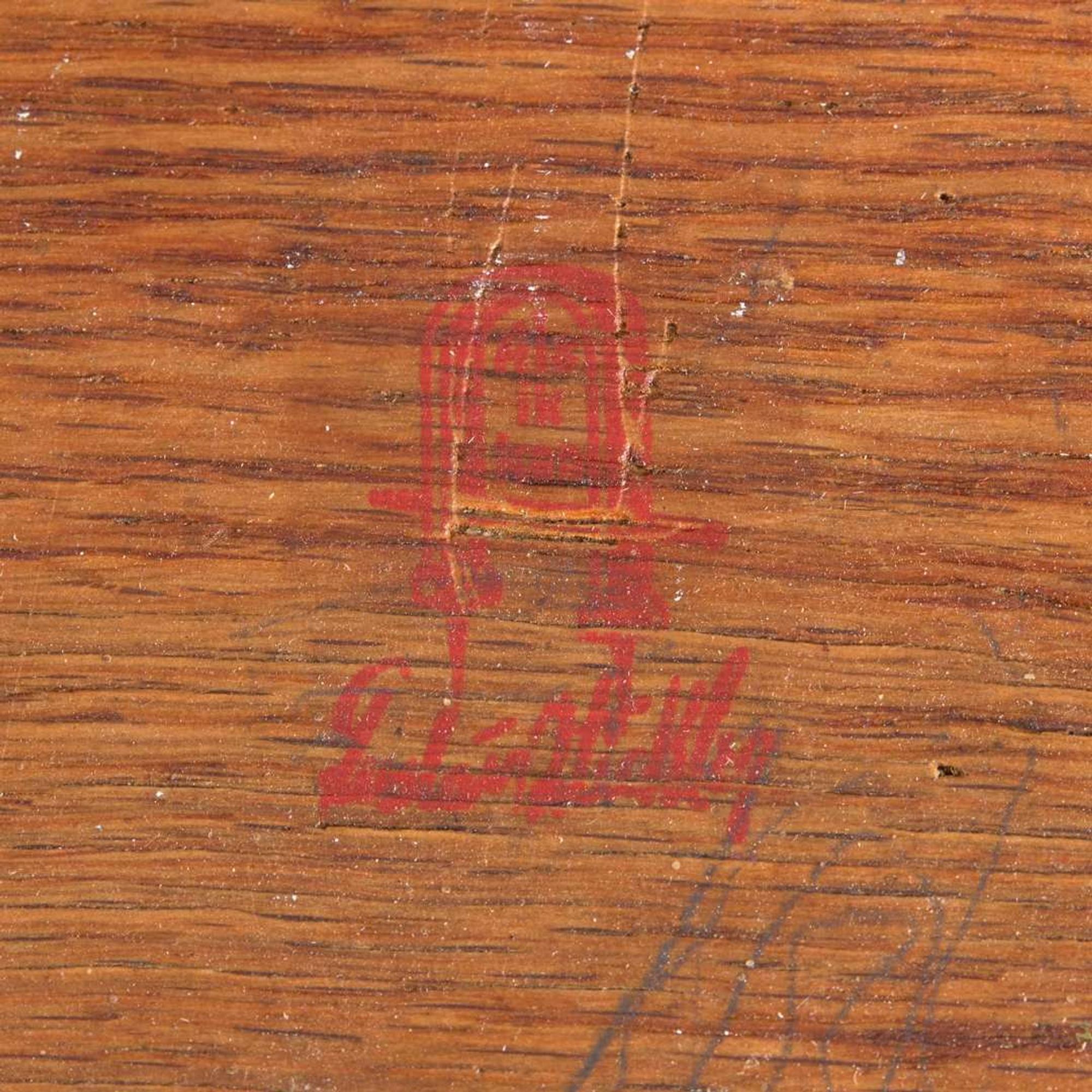 Gustav Stickley, Limbert's, Etc. A Gustav Stickley Library Table No. 614, a Limbert's Library Table No. 115, and an American Settle, USA, circa 1910
