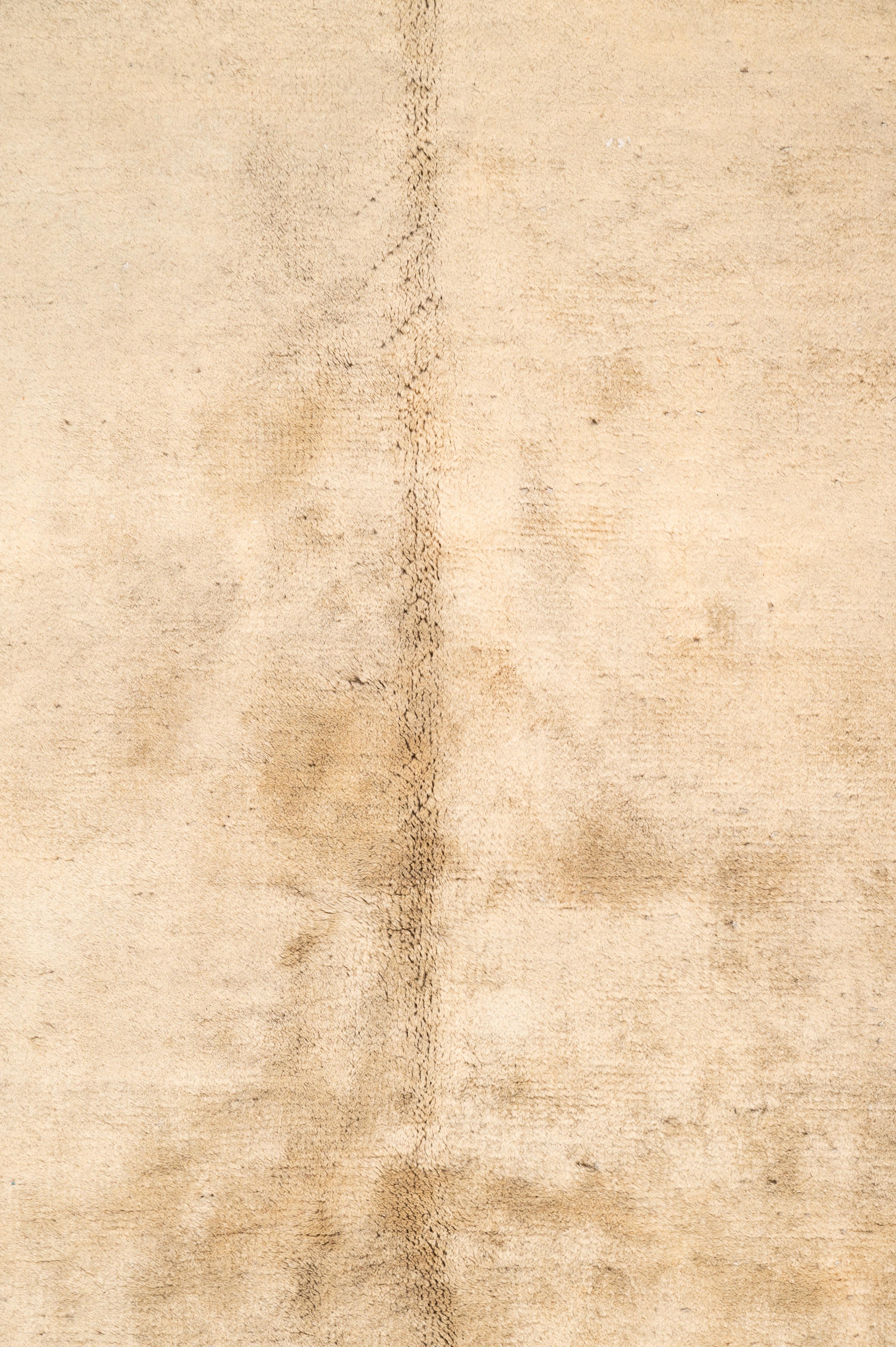 A Chinese Open-Field Wool Rug