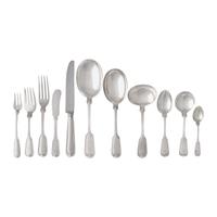 An American Silver Flatware Service