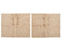 [WESTERN AMERICANA]. A group of western etchings, prints and photographs, and an 1890 manuscript letter detailing the incredible natural beauty of Wagon Wheel Gap, Colorado.