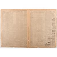 Oklahoma War Chief , Rare Newspaper Founded by Oklahoma Boomer Leader David L. Payne, 1886