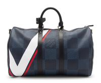 Louis Vuitton Keepall Bandoulière 45 in Latitude Damier Cobalt, America's Cup, 2017
